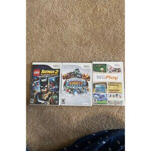 3 wii games